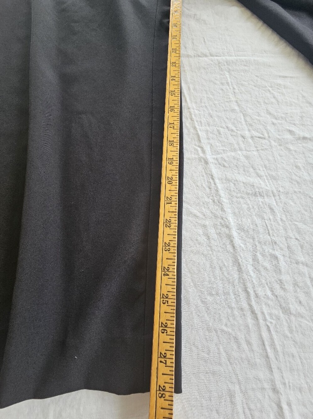 Banana Republic Black Flat Front Pants Size 20 - Picture 6 of 9
